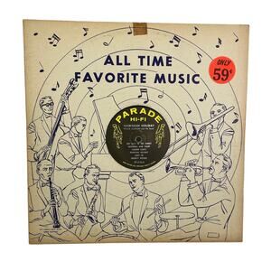 Vintage Willie Alunuai and His Band Hawaiian Holiday Parade Hi Fi Record Album